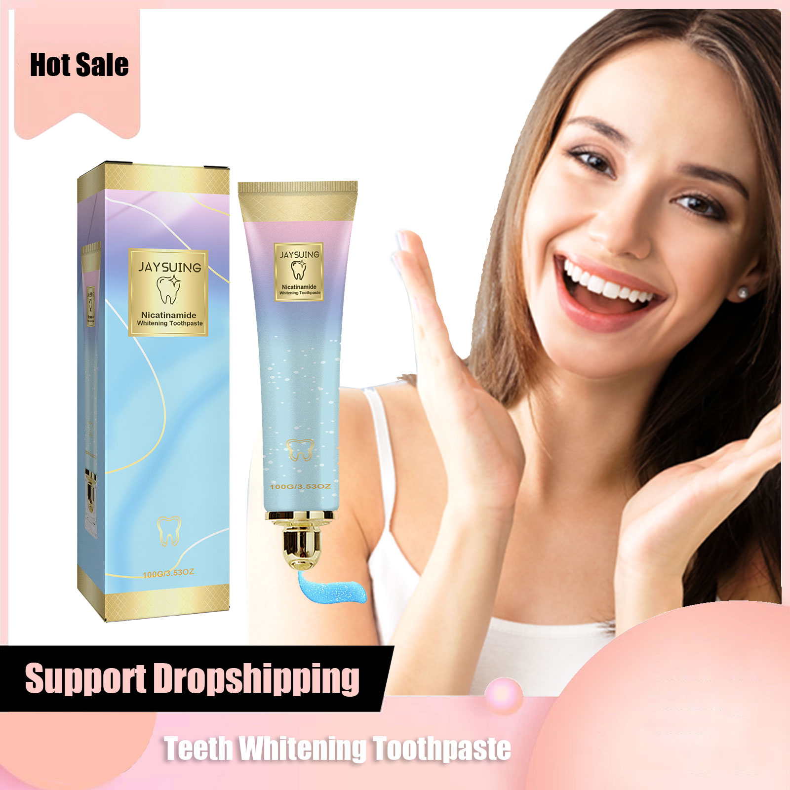 Teeth Whitening Yellow Teeth - Teeth Whitening Toothpaste Reduce Yellowing Intensive