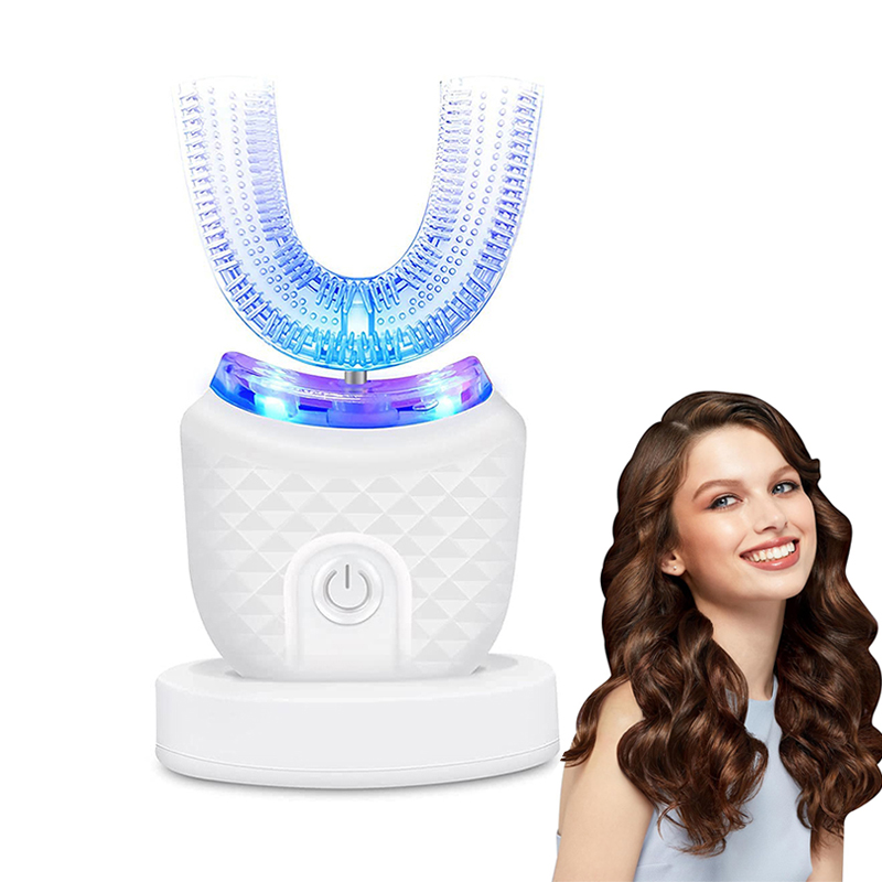 Teeth Whitening From Home - U-Shaped Rechargeable Light Quick Whitening Teeth