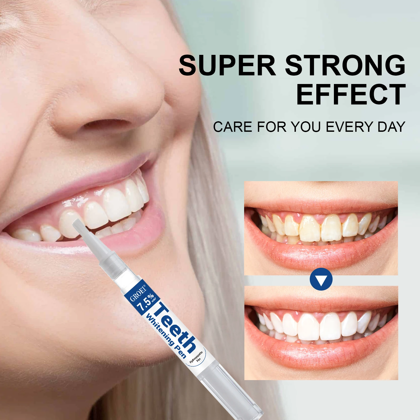Hydroxyapatite Tooth Whitening - огляд і ціна Teeth Paint Whitening