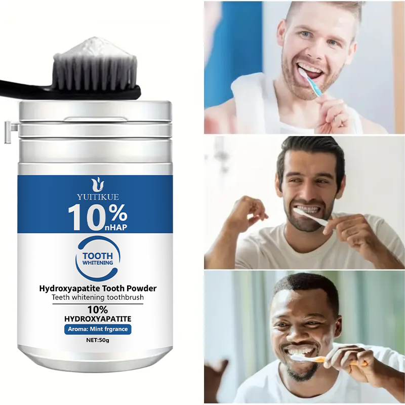 YUTIKUE 10% nHAP Tooth Powder  - огляд і ціна Teeth Paint Whitening