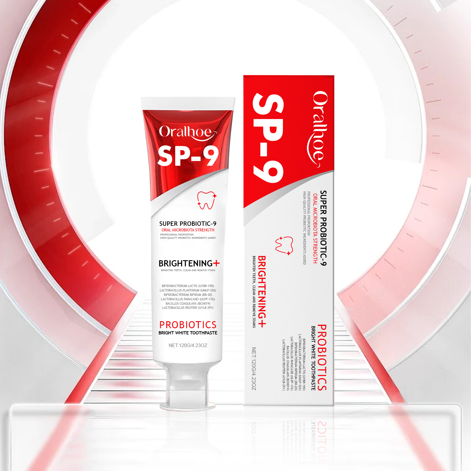 Sp-9 Probiotic Toothpaste Clea - огляд і ціна Teeth Whitening Yellow Teeth