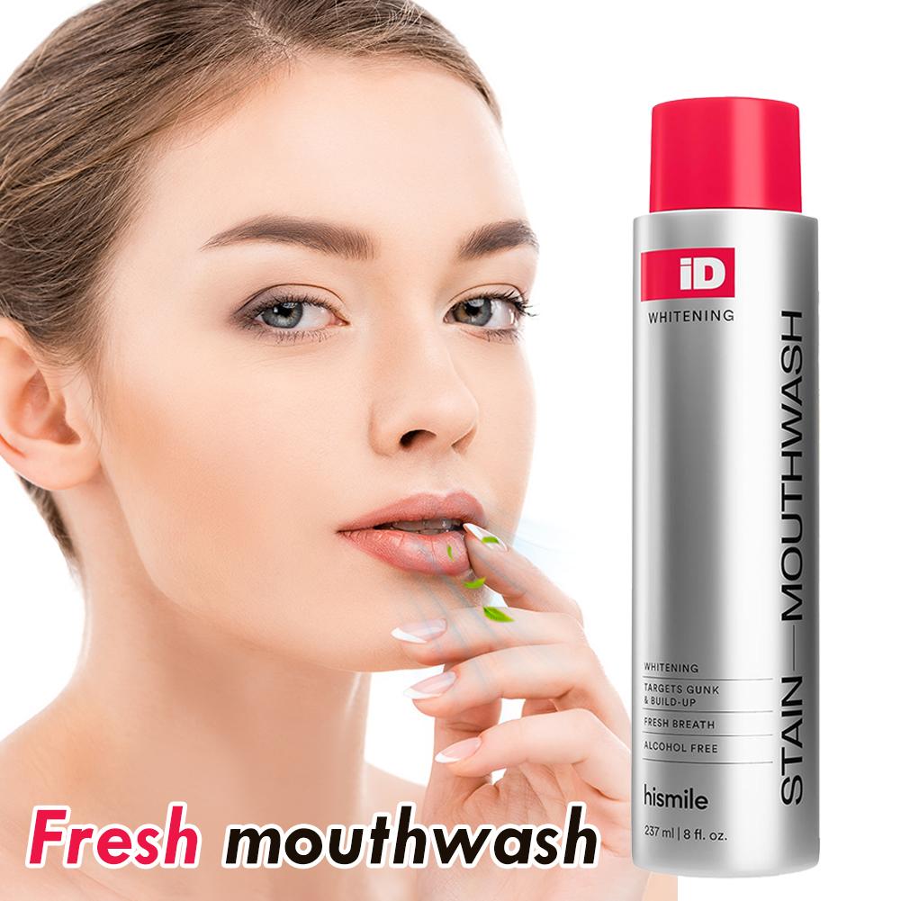 Hismile iD Alcohol Free Mouthw - огляд і ціна Teeth Whitening And Stain Removal