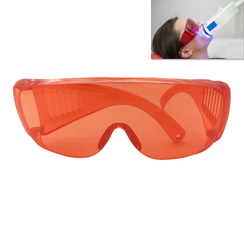 Dental Red Eye Protection Glas - огляд і ціна Teeth Whitening Uv Kit