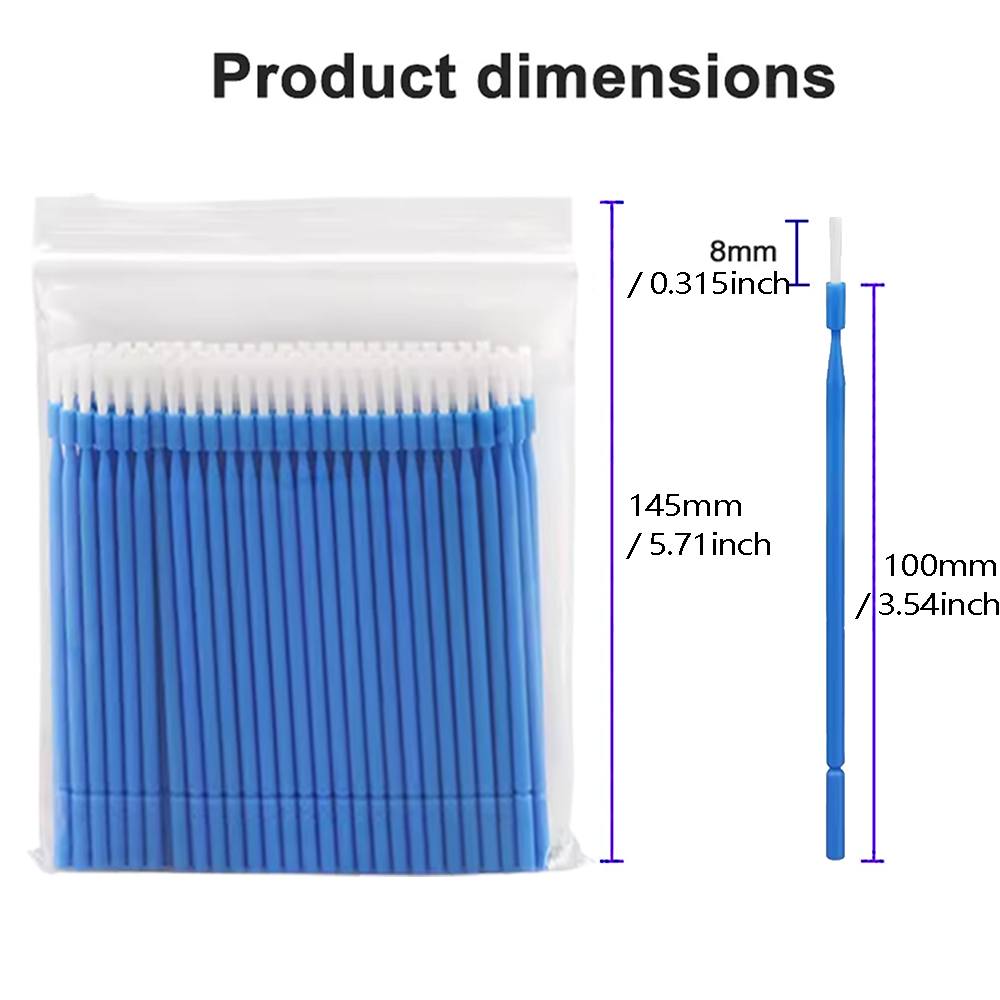 100Pcs Dental Disposable Micro - огляд і ціна Teeth Whitening Brush