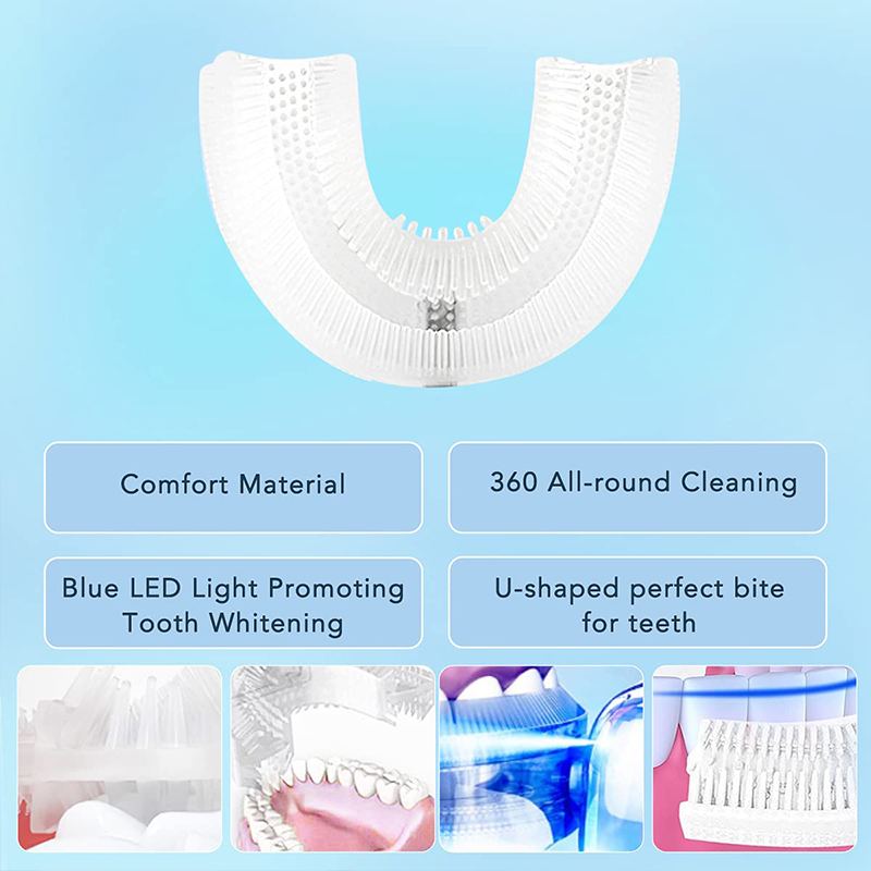 U-Shaped Rechargeable Light Qu - огляд і ціна Teeth Whitening From Home