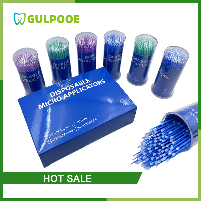 GULPOOE Disposable Micro Brush - огляд і ціна Teeth Whitening Brush
