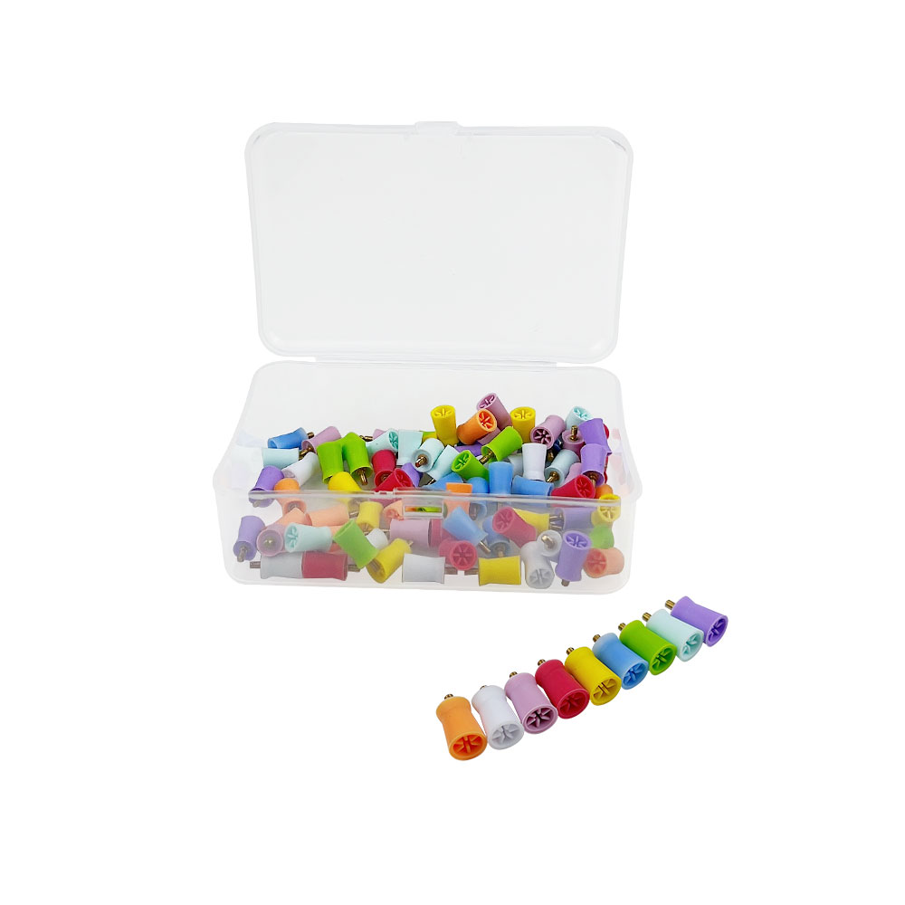 100pcs/Box Dental Prophy Cup S - огляд і ціна Teeth Whitening Brush