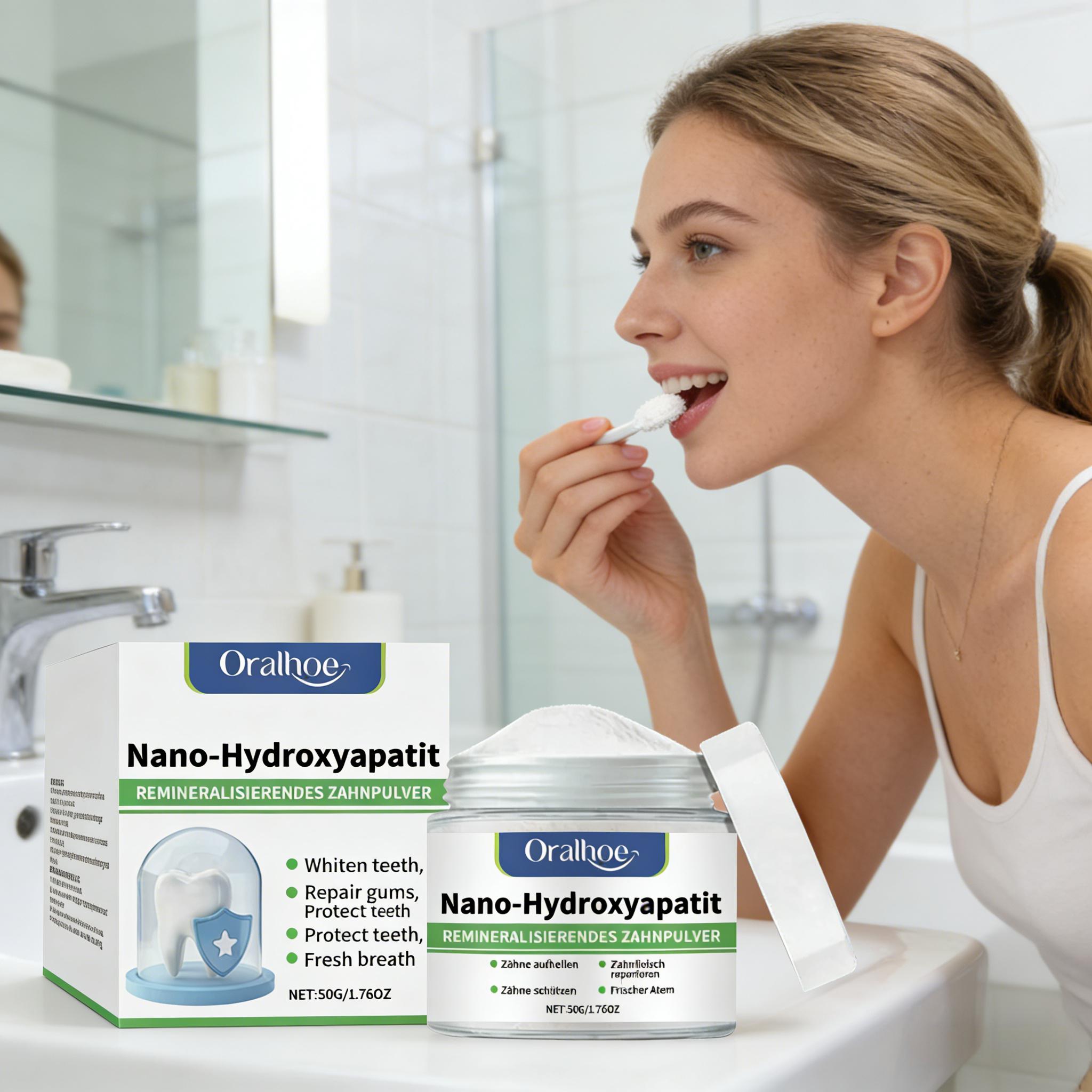 Oralhoe Whitening Tooth Powder - огляд і ціна Teeth Paint Whitening