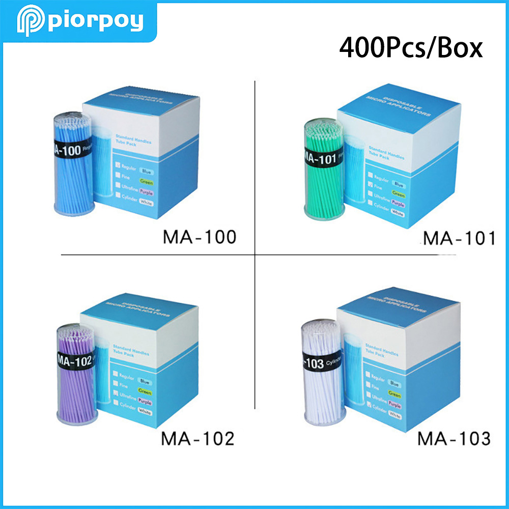 PIORPOY 400Pcs/Box Dental Micr - огляд і ціна Teeth Whitening Brush