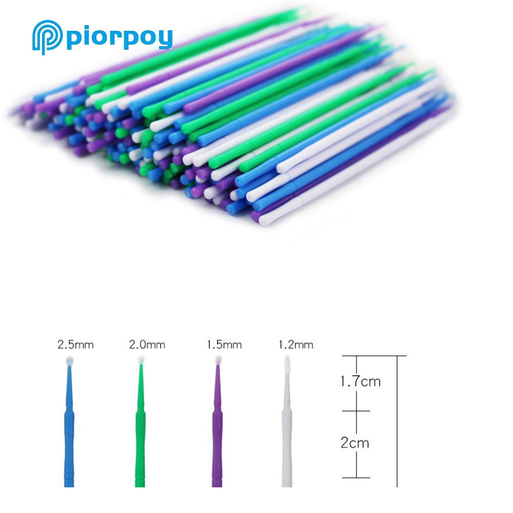 PIORPOY 400Pcs/Box Dental Micr - огляд і ціна Teeth Whitening Brush
