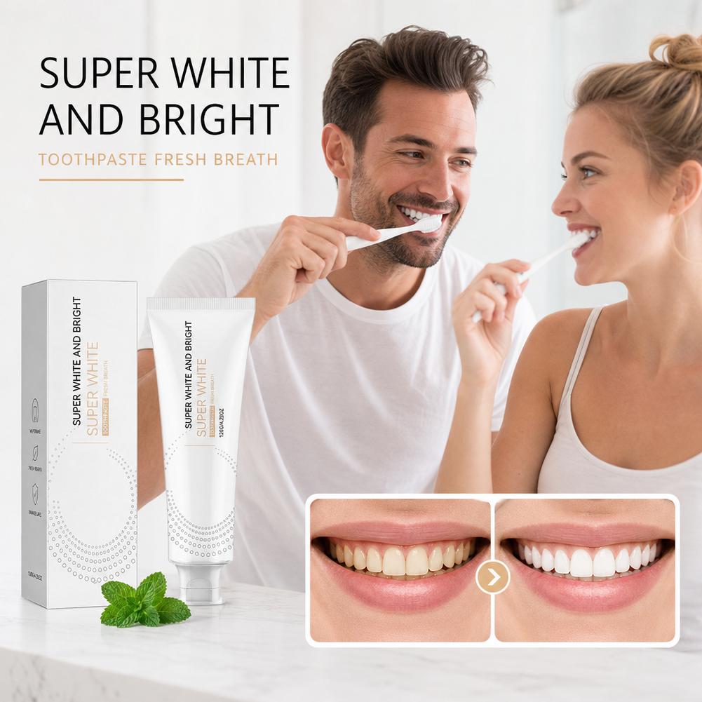 Fresh Breath Toothpaste Deep C - огляд і ціна Teeth Whitening Yellow Teeth