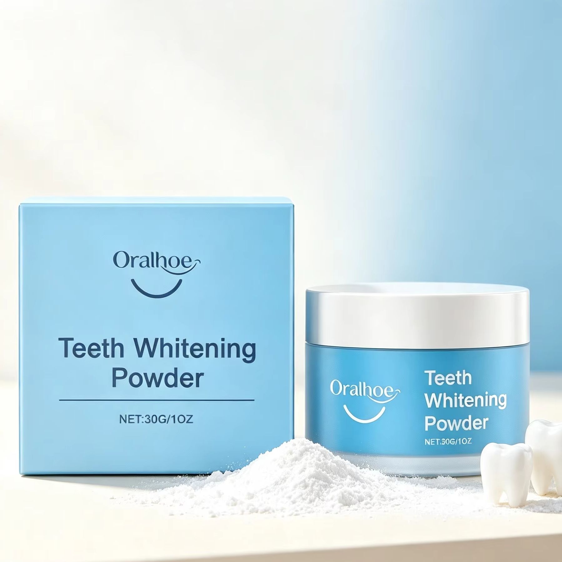 Oralhoe Tooth Powder for Brush - огляд і ціна Teeth Paint Whitening