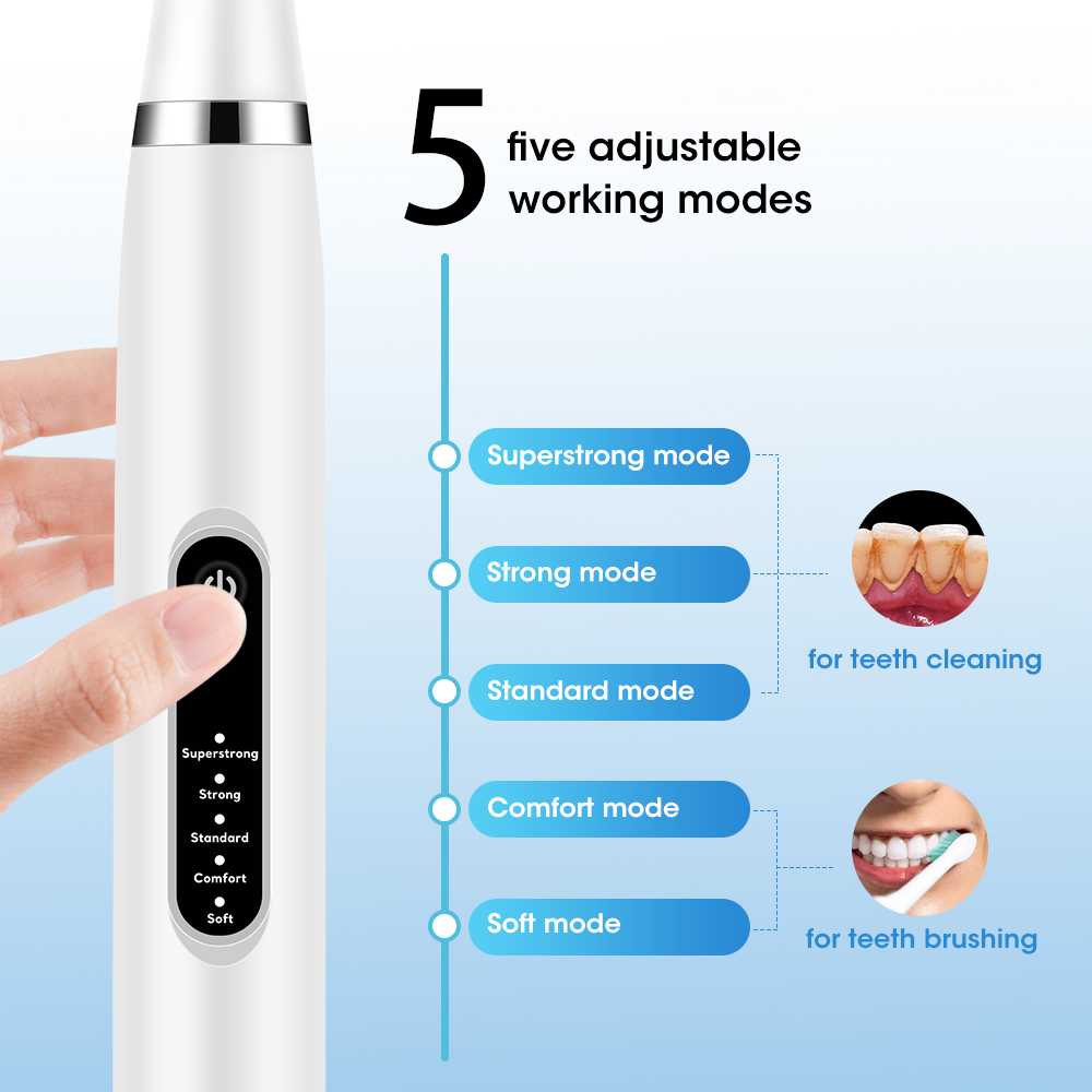 Electric Sonic Dental Calculus - огляд і ціна Teeth Whitening And Stain Removal