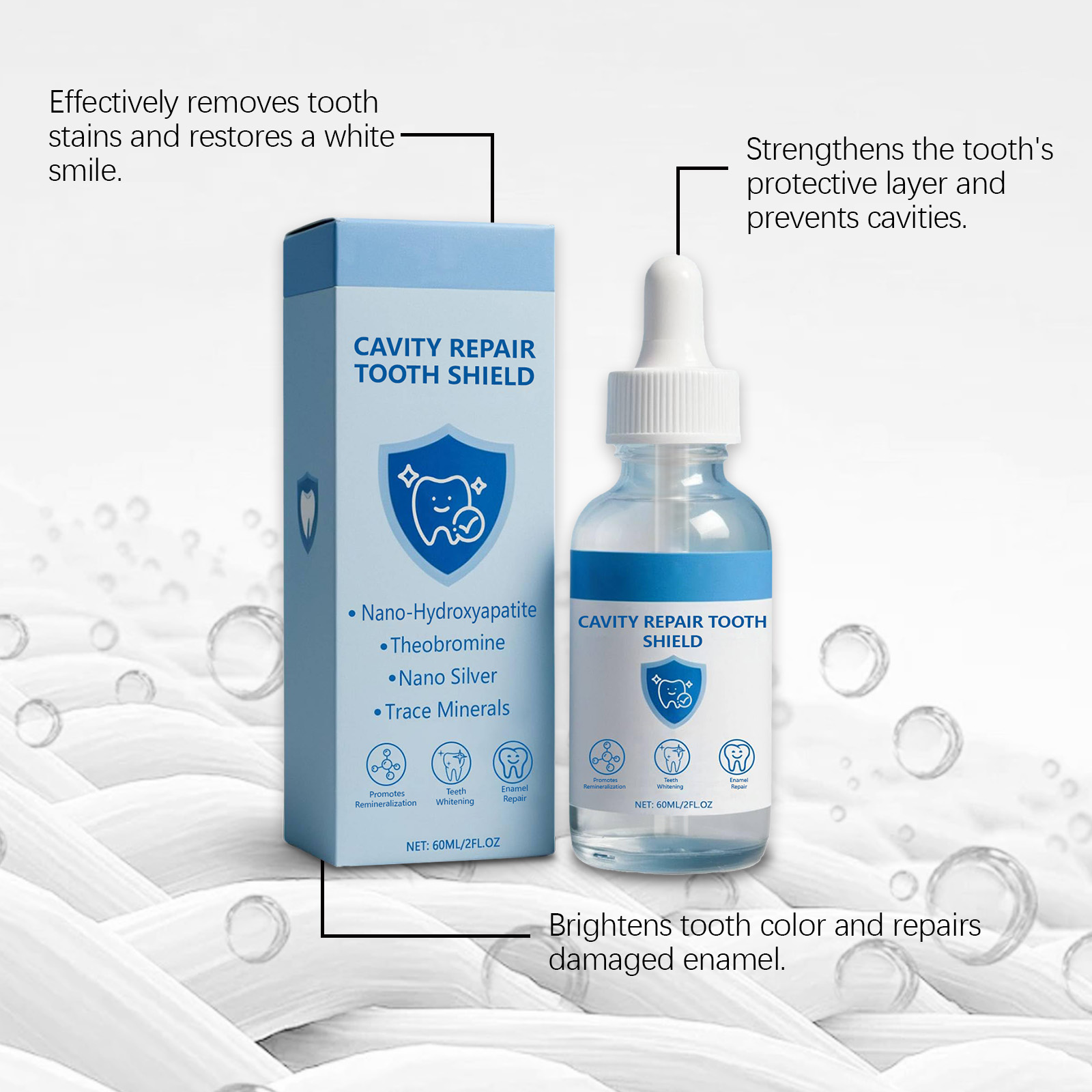 60ml Tooth Whitening Polish Te - огляд і ціна Teeth Whitening And Stain Removal