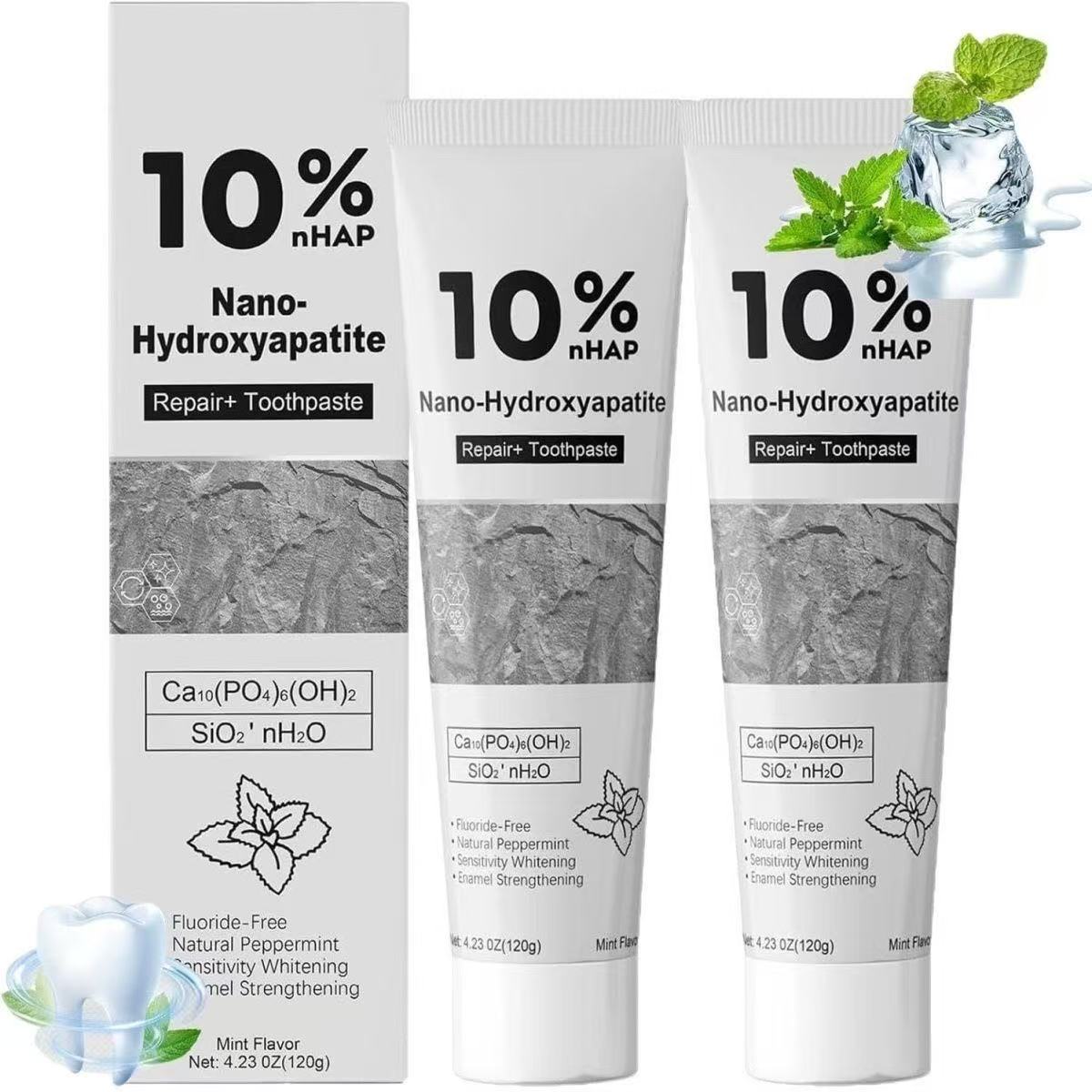 10% Nano Hydroxyapatite Whiten - огляд і ціна Teeth Whitening Yellow Teeth
