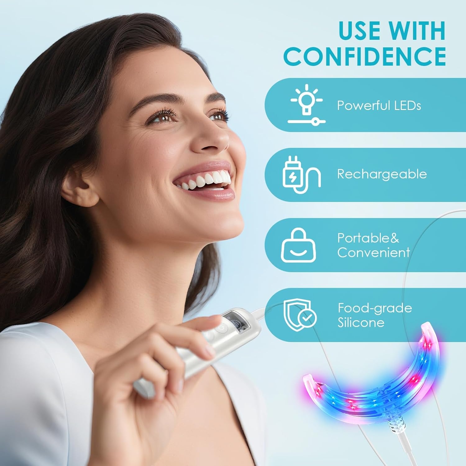 Tooth Whitening Accelerator La - огляд і ціна Teeth Whitening Yellow Teeth