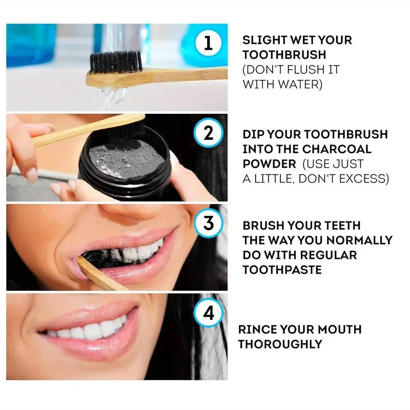 Teeth Brightening Whitening Po - огляд і ціна Teeth Whitening Yellow Teeth