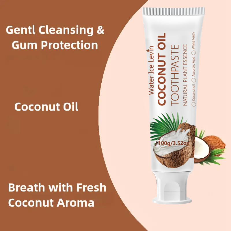 Coconut Oil Toothpaste 100g Na - огляд і ціна Teeth Whitening And Stain Removal
