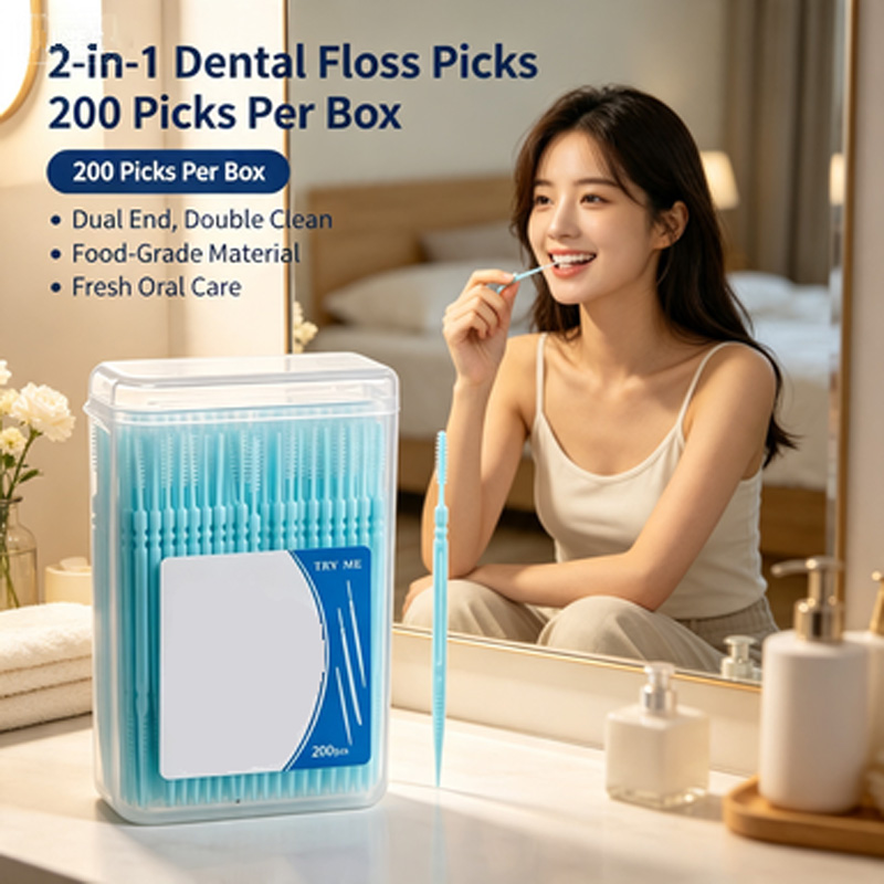 2 in 1 Dual-Function Toothpick - огляд і ціна Teeth Whitening Brush