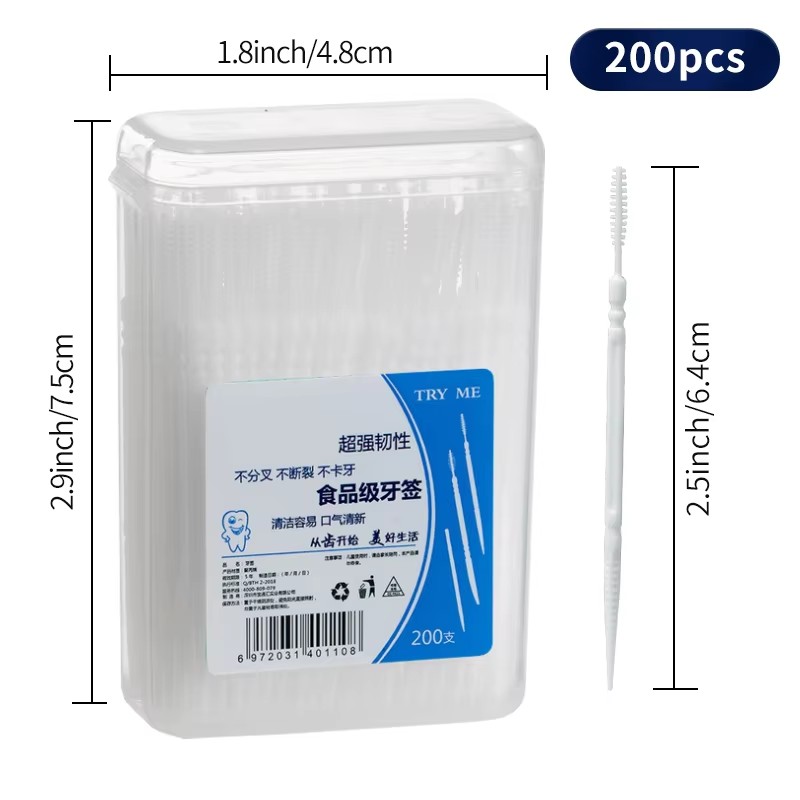 2 in 1 Dual-Function Toothpick - огляд і ціна Teeth Whitening Brush