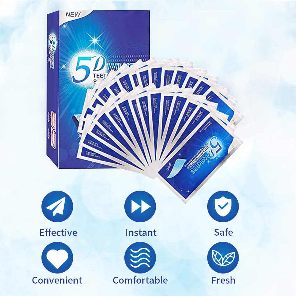 5D White Teeth Whitening Strip - огляд і ціна Teeth Whitening Singapore