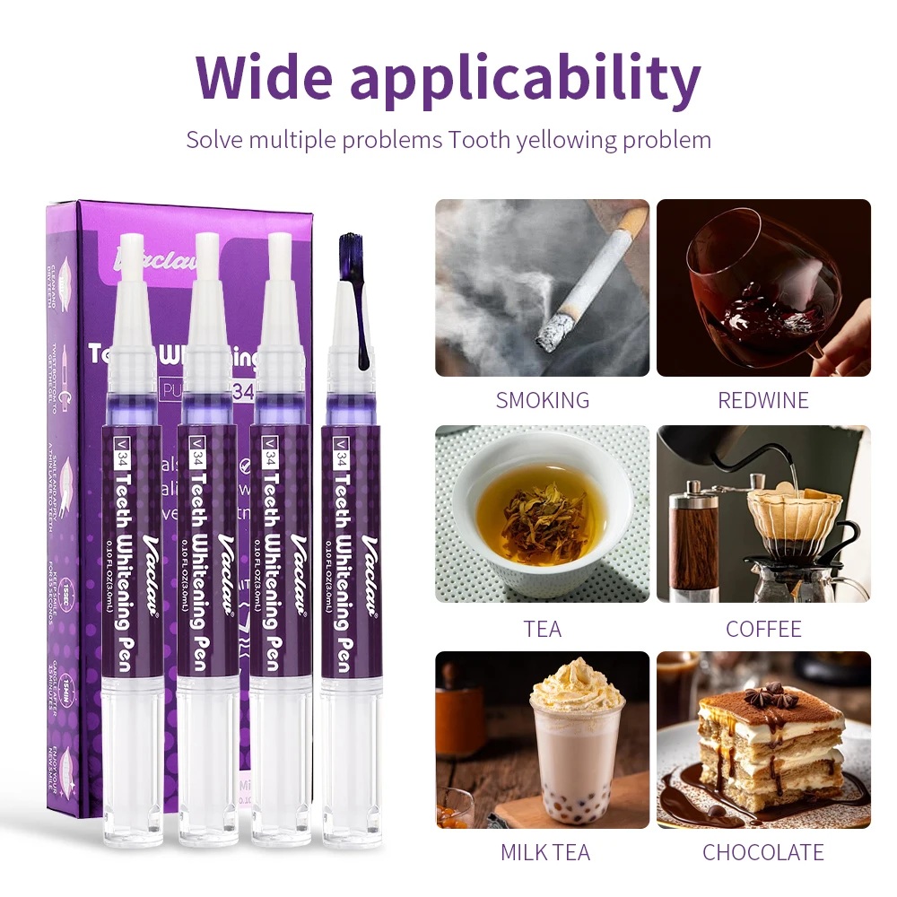 Vaclav V34 Purple teeth whiten - огляд і ціна Teeth Whitening Singapore